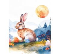 Color with the Easter Bunny: Easter Bunny on the Cover - Adventures for All Year