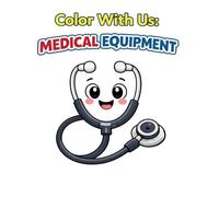 Color With Us: Medical Equipment