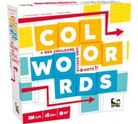 Color Words - Juego de mesa - Juego de fiesta - Juego de letras a partir de 10 años - 1 a 6 jugadores - Divertido y rápido - Colores, una cuadrícula, 6 palabras - Juegos Blackrock - Bankiiiz