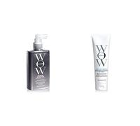COLOR WOW Abrigo De Sueño Para Cabello Rizado, Milagro Húmedo Para Rizos Sin Encrespamiento, Sin Fragancia, 200 Mililitro & Acondicionador Color Security Para Cabello Fino O Normal, 250 Mililitro