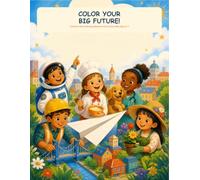 Color Your Big Future!: A Dream Jobs Coloring Adventure for Curious Kids Ages 4-7