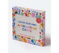 Color Your Own Affirmation Cards - Creative Mindfulness & Positivity Kit