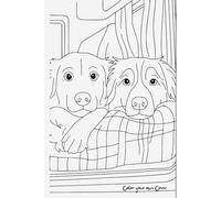 Color your own cover: puppy edition: Learning is enjoyable when you express youself. Let this cover be your canvas and wake your inner artist!