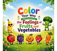 Color Your Way While Discovering the Feelings of Fruits and Vegetables: A Fun and Educational Coloring Adventure That Helps Children Learn About Healthy Foods, Explore Emotions, and Grow with Kindness