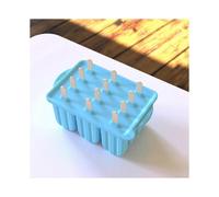 (color01)DIY Ice Cream Mold Ice Tray Silicone 12 Popsicle Ice Cream Ice Tray Homemade