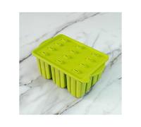 (color02)DIY Ice Cream Mold Ice Tray Silicone 12 Popsicle Ice Cream Ice Tray Homemade