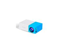 (Color2)YG300 Mini mini proyector para niños Proyector portátil pequeño LED HD 1080 Proyector doméstico
