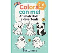 Colora con me animali dolci e divertenti