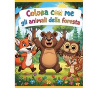 Colora con me gli amici della foresta