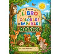 Colora e impara: Bosco