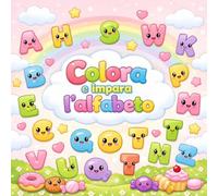 Colora e impara l'alfabeto: album da colorare