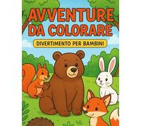 Colora e scopri gli animali del bosco: Divertimento creativo per piccoli artisti