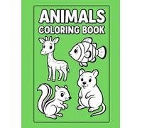 Colora gli Animaletti! Libro da Colorare per Bambini 3-6 Anni (20 Pagine)