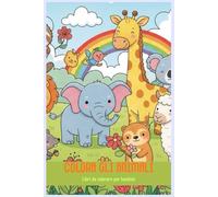 Colora gli animali libro da colorare per bambini