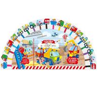 Colora i mezzi di trasporto. Ediz. a spirale. Con 20 gomme. Con 20 matite colorate (Matite con gommine)