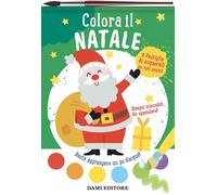 Colora il Natale. Colori magici. Ediz. a colori. Con pennello e acquerelli