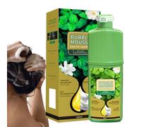 Coloración Capilar en Espuma - Champú Tinte Pelo Largo 500ml | Espuma de Coloración Duradera para Mujeres Hombres Salón Hogar Viajes