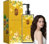 Coloración de cabello a base de plantas, champú colorante negro para mujer, champú colorante natural de larga duración, tinte para el cabello a base de plantas. (Castaño marrón)