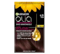 Coloración permanente Garnier-Olia a base de aceite, sin amoníaco, color castaño