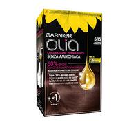 Coloración permanente y decoloración Garnier Olia 5.15 Castano Fondente