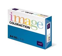 Coloraction 838A 080S 36 - Papel de colores (DIN A4, 80 g) color azul oscuro