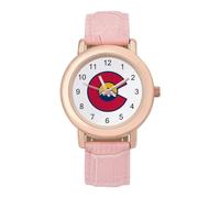 Colorado Centennials - Reloj de pulsera para mujer, elegante, analógico, de cuarzo, correa de piel