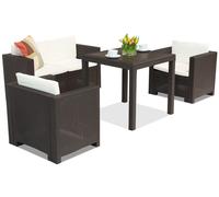 Colorado Dallas Apetito 4 muebles mimbre marrón Bica