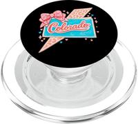Colorado Mapa Coquette Bow Preppy Rayo Ilustración PopSockets PopGrip para MagSafe