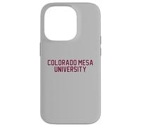 Colorado Mesa University Collegiate Athletic Block Type Carcasa para iPhone 14 Pro