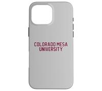 Colorado Mesa University Collegiate Athletic Block Type Carcasa para iPhone 16 Pro MAX