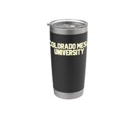 Colorado Mesa University Mavericks CMU Vaso térmico de acero inoxidable de doble pared