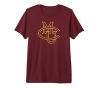 Colorado Mesa University Mavericks Interlocking CMU Camiseta Premium
