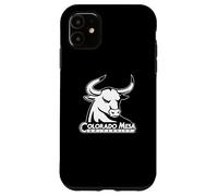 Colorado Mesa University Mavericks Rowdy Herd Logo Carcasa para iPhone 11