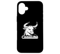 Colorado Mesa University Mavericks Rowdy Herd Logo Carcasa para iPhone 16 Plus