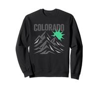 Colorado Mountain Geométrico Diseño Gráfico Sudadera