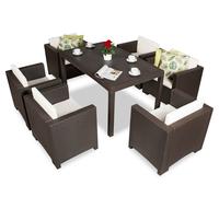 Colorado Premium Rattan Set 6 Marrón Bica