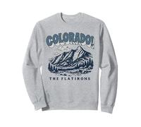 Colorado! Retro Boulder Flatirons Vintage Style 80s Sudadera