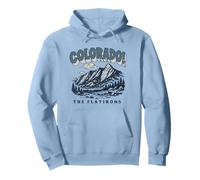 Colorado! Retro Boulder Flatirons Vintage Style 80s Sudadera con Capucha