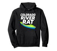 Colorado River Rat Kayak Whitewater Rafting Sudadera con Capucha