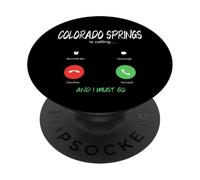 Colorado Springs está Llamando y Debo IR de Viaje PopSockets PopGrip Adhesivo