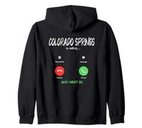 Colorado Springs está Llamando y Debo IR de Viaje Sudadera con Capucha