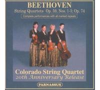 Colorado String Quartet - Beethoven: String Quartets, Op. 59, Nos. 1-3, Op. 74 by Colorado String Quartet
