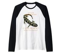 Colorado Territory Anfibio La Salamandra Tigre Barrada Camiseta Manga Raglan