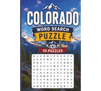 Colorado Word Search Puzzle: 55 Puzzles Word Search about Colorado and More | 6x9 inches, 110 pages | Gift for Colorado & States Lover