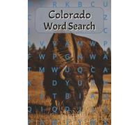 Colorado Word Search Puzzle Book: Word Searches with Easy to Read Print about Colorado | 6x9 inches, 110 pages | 50+ Puzzles ... Gift for Vacations, Holidays and Free Times