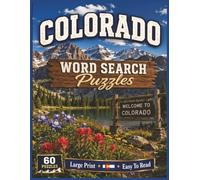 Colorado Word Search Puzzles: For Kids & Adults of All Ages! | 8.5 x 11 in. | 60 Puzzles | Large Print | Easy to Read (The Americana Series)