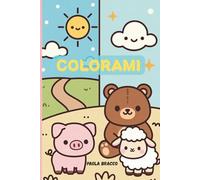 Colorami: Libro da colorare per bambini con animali e paesaggio Kawaii