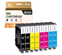 Coloran 604XL Cartuchos compatibles para Epson 604 XL Multipack para Expression Home XP-2200 XP-2205 XP-3200 XP-3205 XP-4200 XP-4205 Workforce WF-2910 WF-2930 WF-2950 (2 Negro, 2 Cian, 2 Amarillo, 2