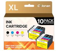 Coloran 604XL Cartuchos para Epson 604 Multipack 604 XL compatibles con Epson XP 3200 XP 2205 XP 4200 XP 3205 XP 4205 XP 4205 WF 2910 WF 2935 (paquete de 10)