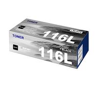 Coloran MLT-D116L Negro Tóner para Samsung MLT-D116L MLTD116L Compatible con Samsung Xpress M2675fn Tóner para M2885fw SL-M2626 M2625 M2625D M2825 M2825DW M2835 M2675F M2875 (Negro, 1 Paquete)